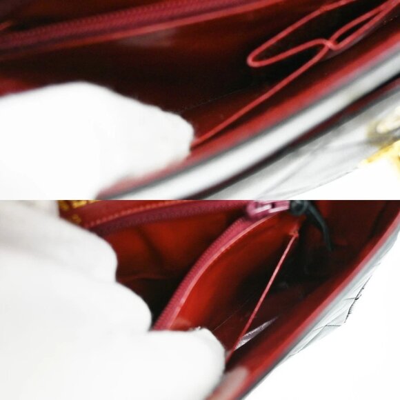 CHANEL PARIS CC Logo Matelasse Chain Mini Shoulder Bag Leather Black 330RF613 - Picture 16 of 16